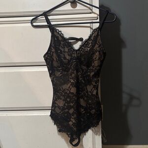 Black Lace Bodysuit